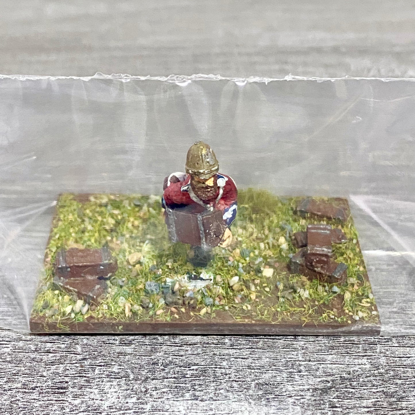 28mm 24th Regiment Infantry Painted Metal Miniatures War Games 1 Fig Scene #10