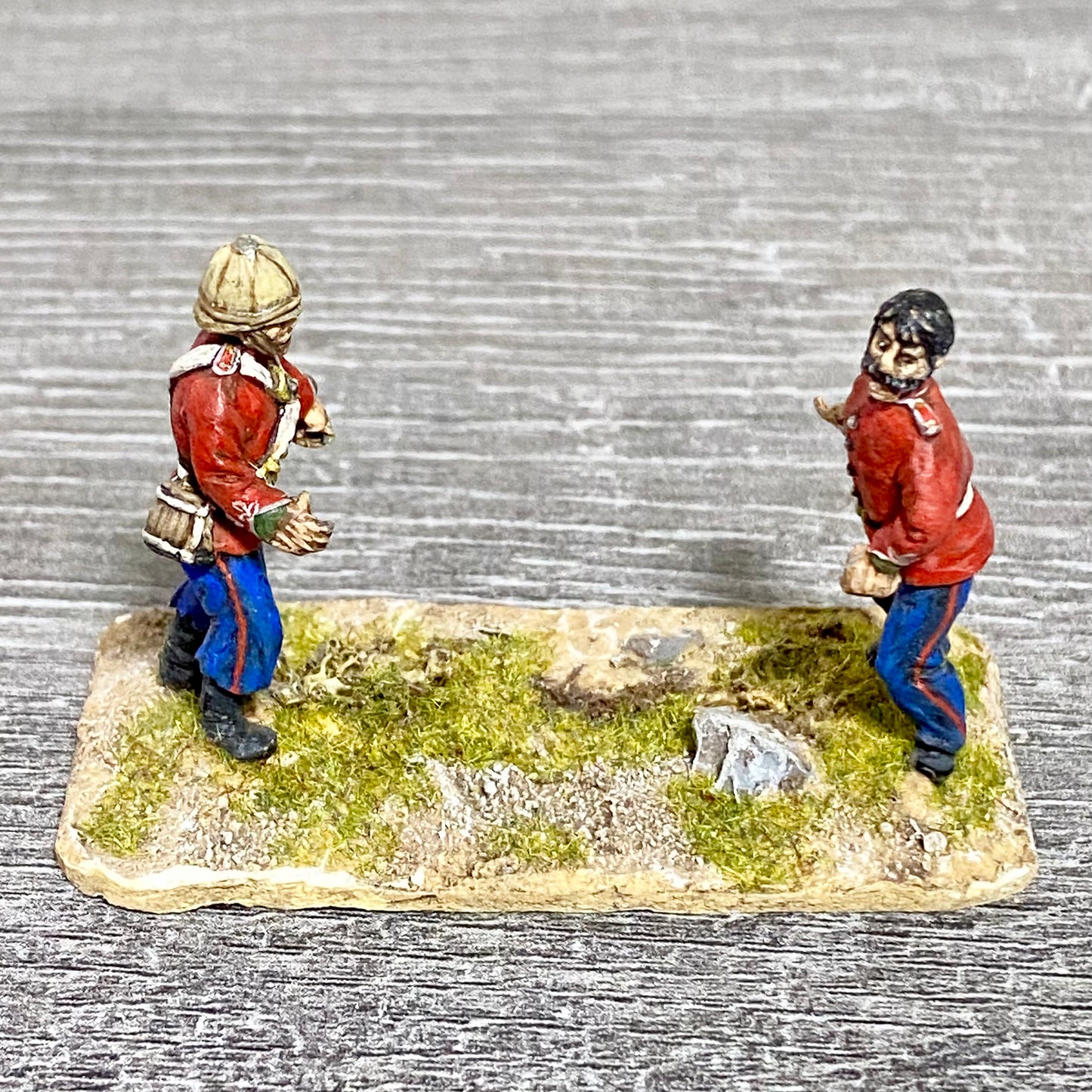28mm 24th Regiment Infantry Painted Metal Miniatures War Games 1 Fig Scene #11