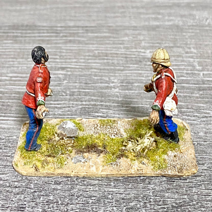 28mm 24th Regiment Infantry Painted Metal Miniatures War Games 1 Fig Scene #11