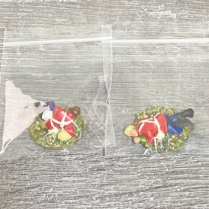 2x 28mm 24th Regiment Wounded Casualties Painted Metal Miniatures War Games #1