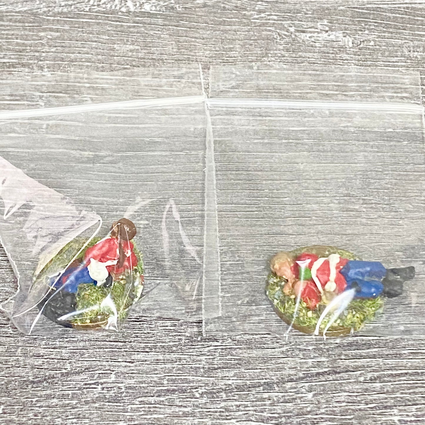 2x 28mm 24th Regiment Wounded Casualties Painted Metal Miniatures War Games #4