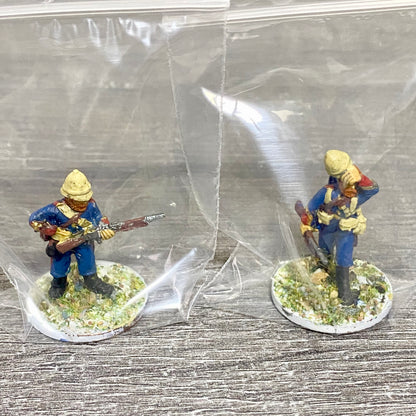 2x 28mm Royal Artillery Figures Painted Metal Miniatures Zulu War 1879 Games #2