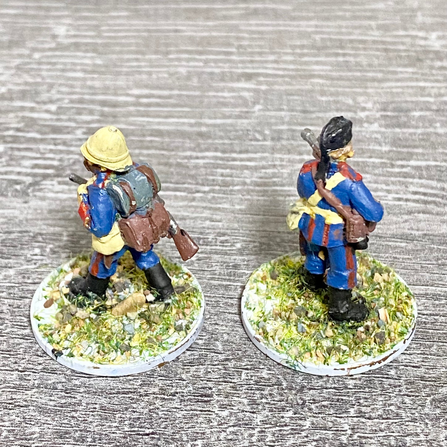 2x 28mm Royal Artillery Figures Painted Metal Miniatures Zulu War 1879 Games #3