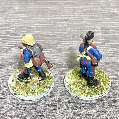 2x 28mm Royal Artillery Figures Painted Metal Miniatures Zulu War 1879 Games #3