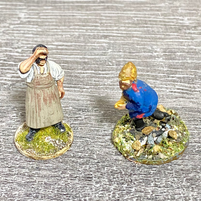 2x 28mm Royal Artillery Figures Painted Metal Miniatures Zulu War 1879 Games #4
