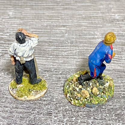 2x 28mm Royal Artillery Figures Painted Metal Miniatures Zulu War 1879 Games #4