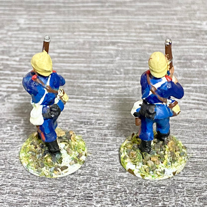 2x 28mm Royal Artillery Figures Painted Metal Miniatures Zulu War 1879 Games #5
