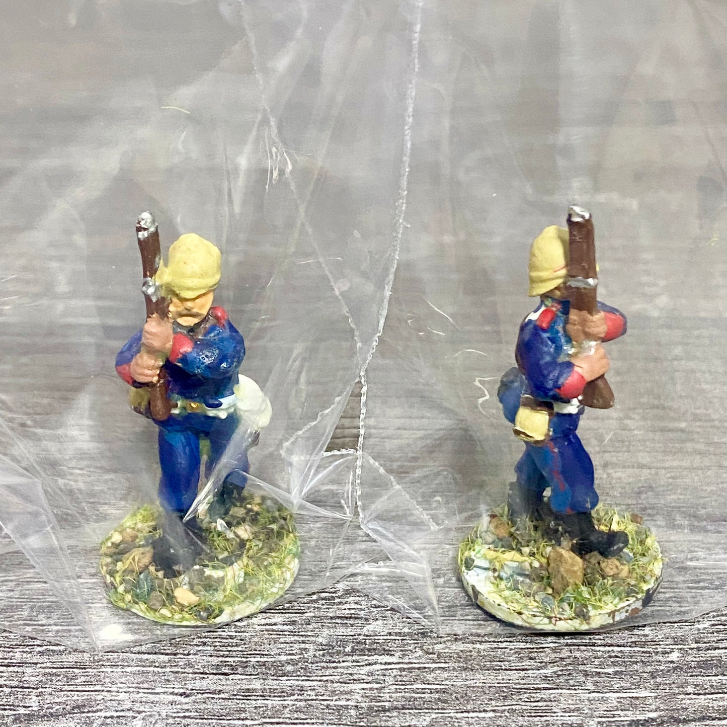2x 28mm Royal Artillery Figures Painted Metal Miniatures Zulu War 1879 Games #5