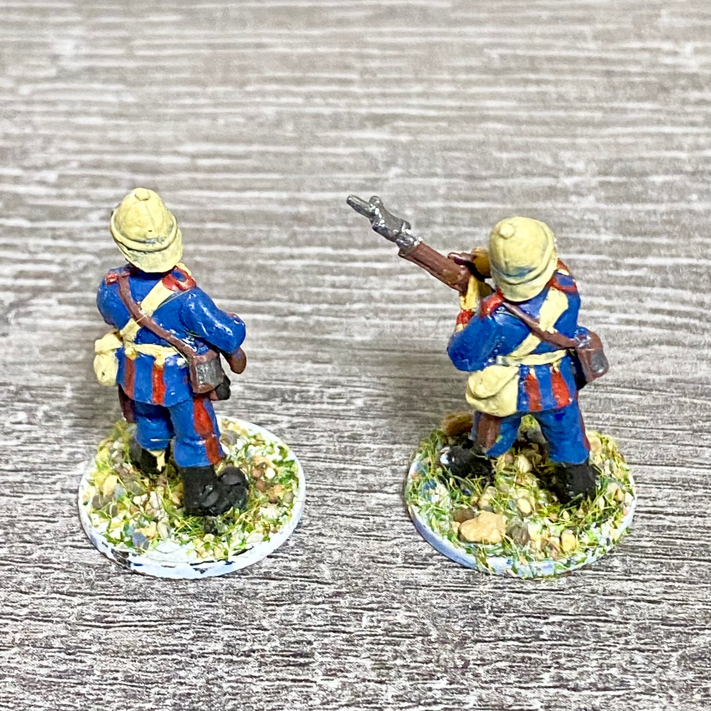 2x 28mm Royal Artillery Figures Painted Metal Miniatures Zulu War 1879 Games #7