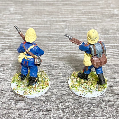 2x 28mm Royal Artillery Figures Painted Metal Miniatures Zulu War 1879 Games #8