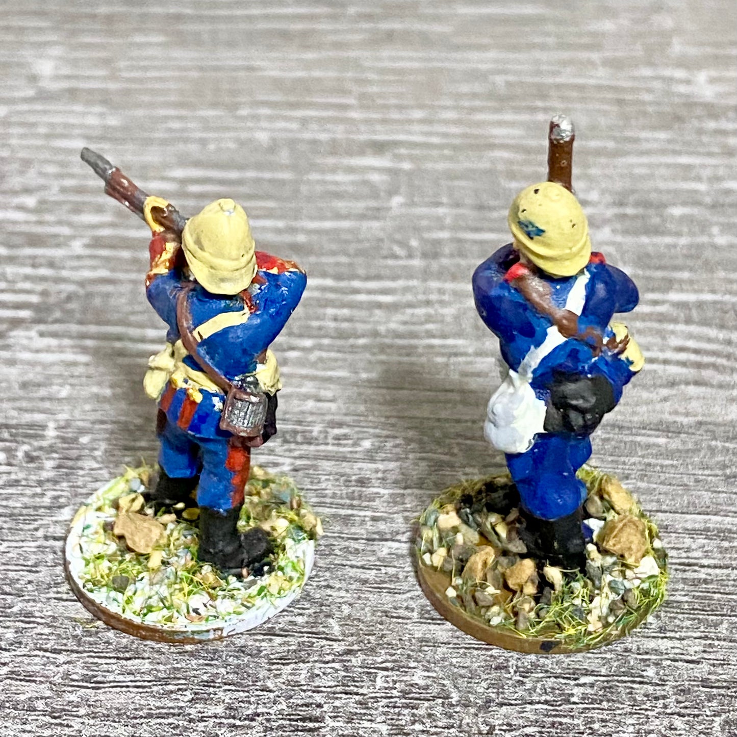 2x 28mm Royal Artillery Figures Painted Metal Miniatures Zulu War 1879 Games #9