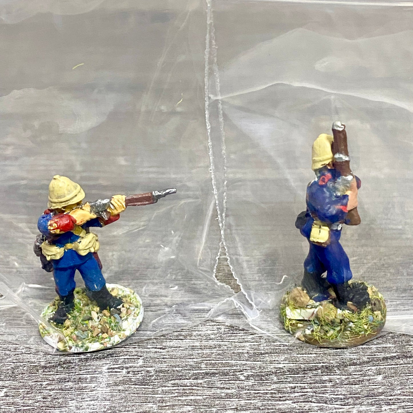 2x 28mm Royal Artillery Figures Painted Metal Miniatures Zulu War 1879 Games #9