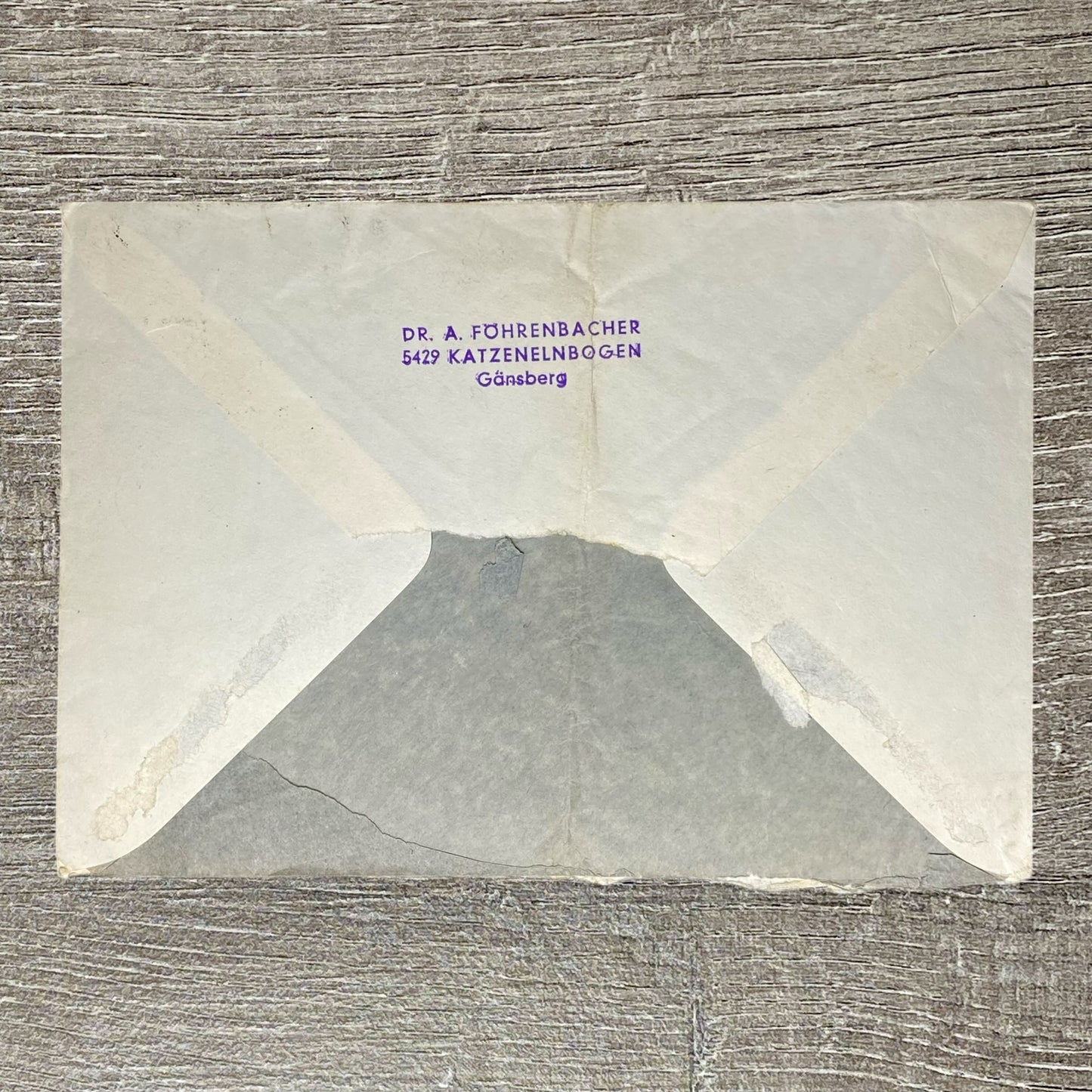 1978 Vintage Envelope Cover Germany To Coventry England Postmarked 30 Pfennig