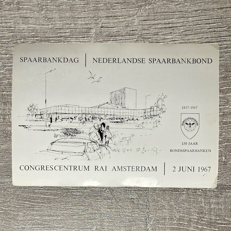 1967 Postcard Netherlands To New Zealand 150th Anniversary Amsterdam Postmarked