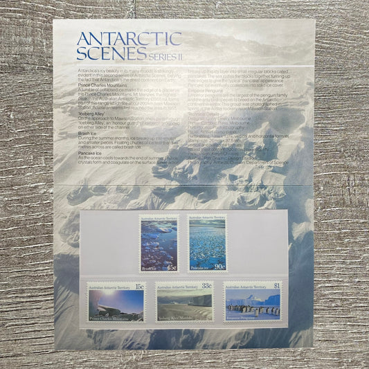 Australian Antarctic Scenes Series II Territory Stamp Complete Presentation Pack