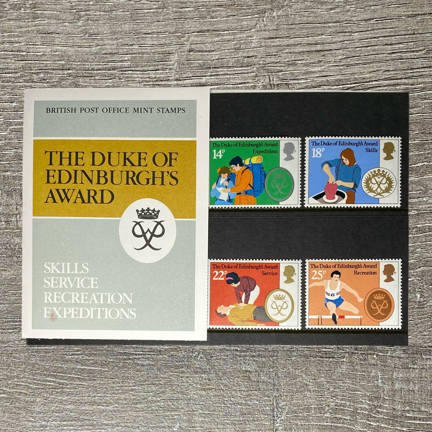 1981 Royal Mail The Duke Of Edinburgh's Award Presentation Pack No. 128 MNH
