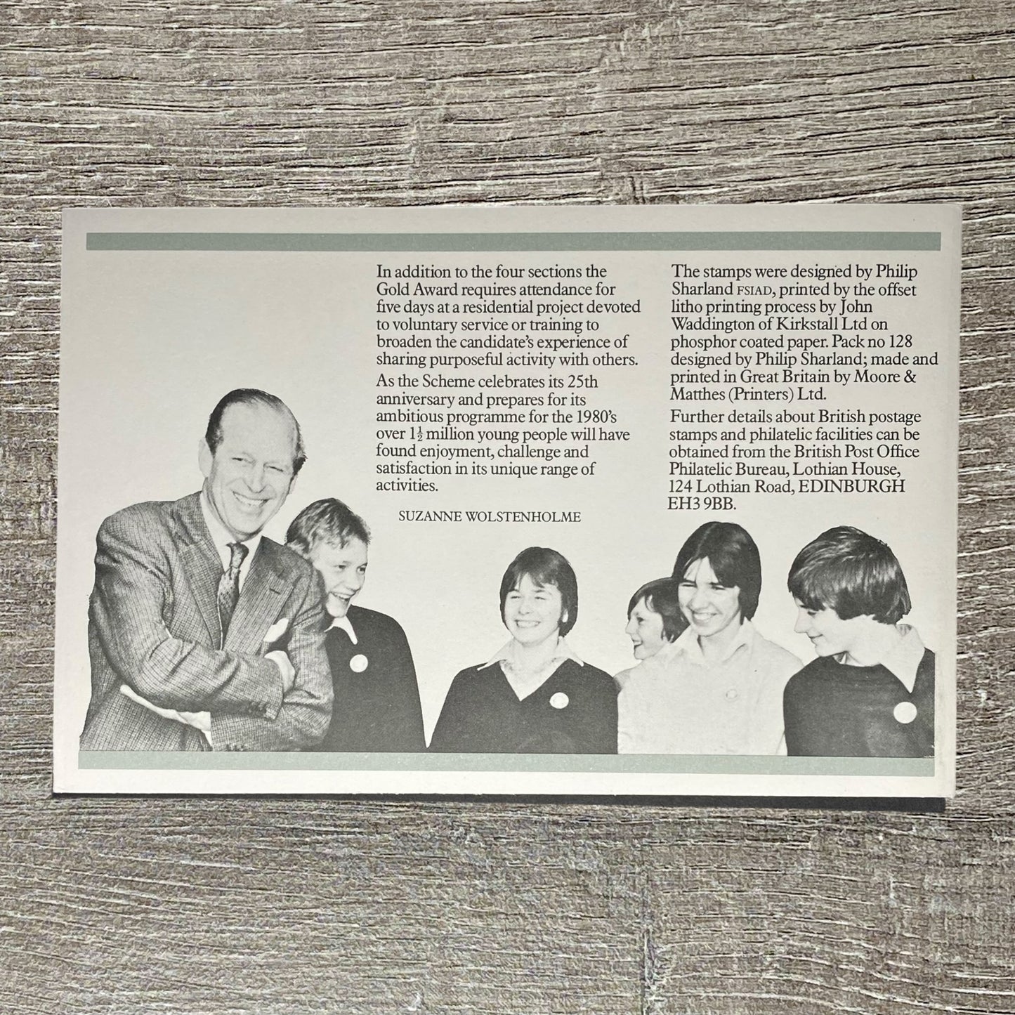 1981 Royal Mail The Duke Of Edinburgh's Award Presentation Pack No. 128 MNH