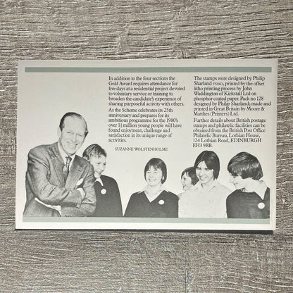 1981 Royal Mail The Duke Of Edinburgh's Award Presentation Pack No. 128 MNH