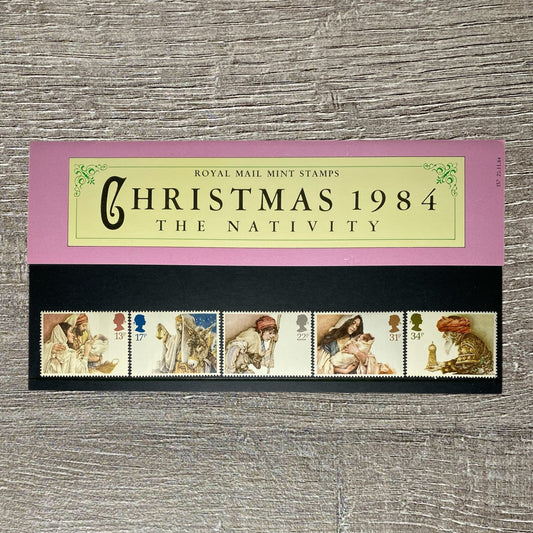 GB QEII 1984 Royal Mail Christmas The Nativity Presentation Pack No. 157 MNH
