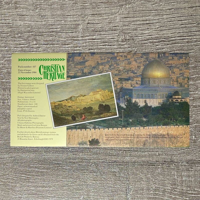 GB QEII 1984 Royal Mail Christmas The Nativity Presentation Pack No. 157 MNH