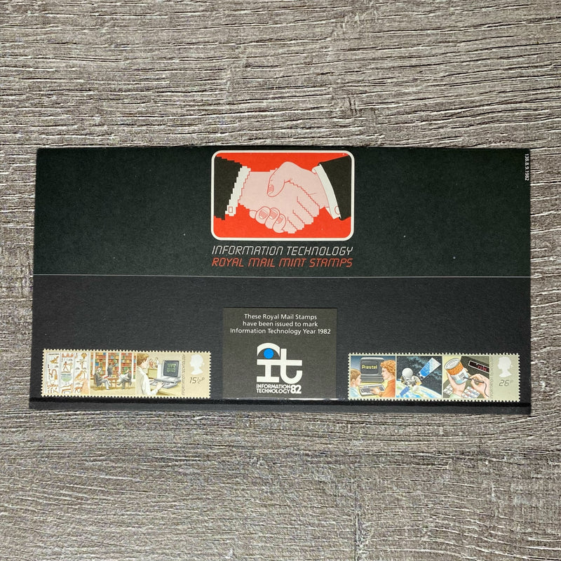 GB QEII 1982 Royal Mail Information Technology Presentation Pack No. 138 MNH