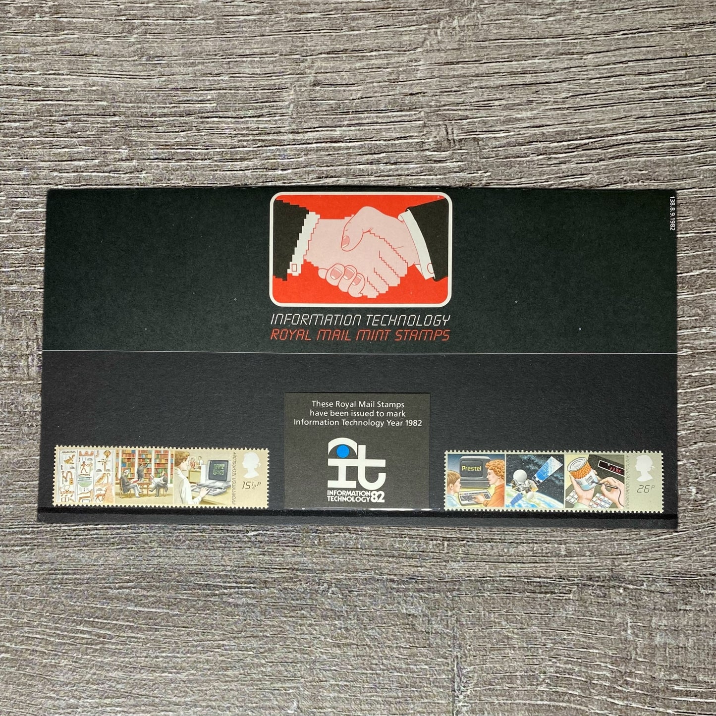 GB QEII 1982 Royal Mail Information Technology Presentation Pack No. 138 MNH