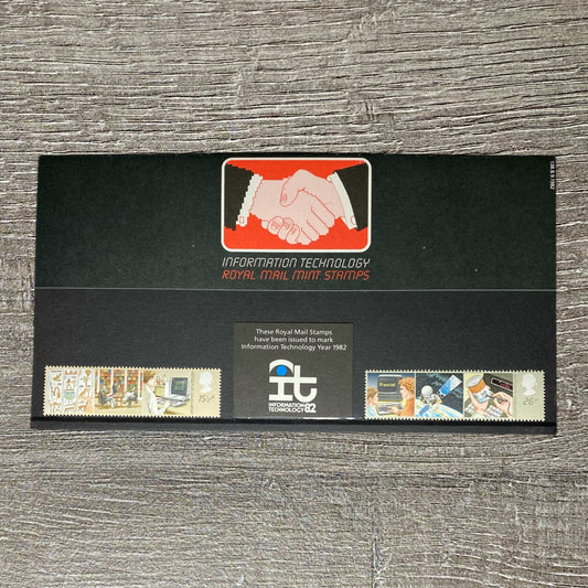 GB QEII 1982 Royal Mail Information Technology Presentation Pack No. 138 MNH