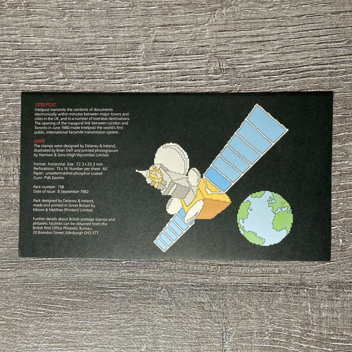 GB QEII 1982 Royal Mail Information Technology Presentation Pack No. 138 MNH