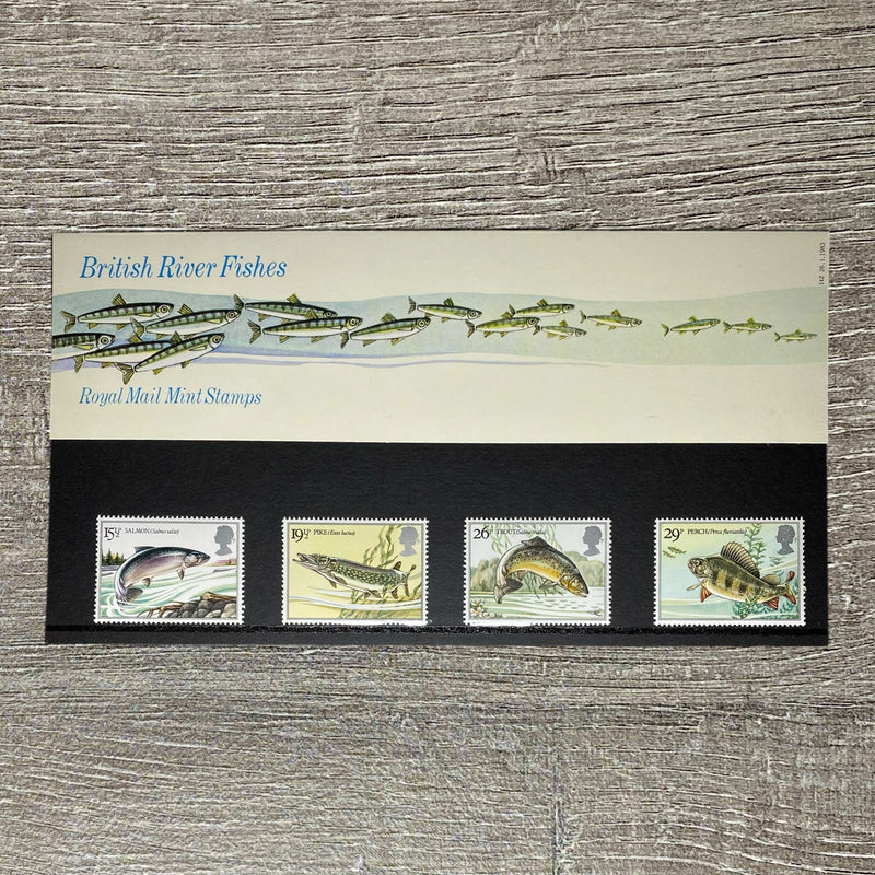 GB QEII 1983 Royal Mail British River Fishes Presentation Pack No. 142 MNH