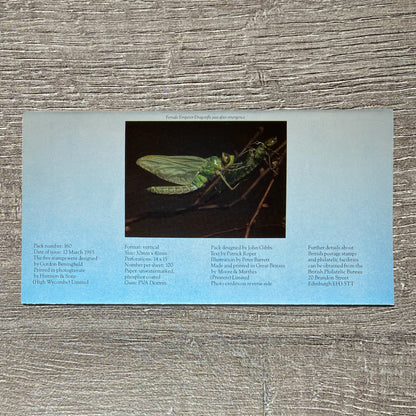 GB QEII 1985 Royal Mail Insects Mint Stamps Presentation Pack No. 160 MNH