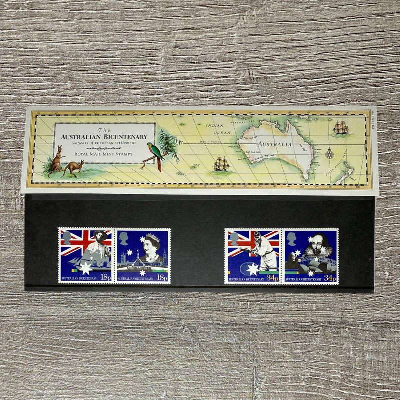 GB QEII 1988 Royal Mail Australian Bicentenary Presentation Pack No. 191 MNH