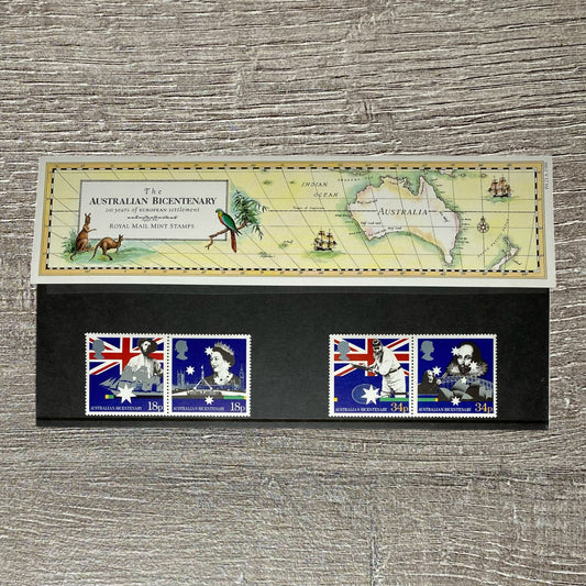 GB QEII 1988 Royal Mail Australian Bicentenary Presentation Pack No. 191 MNH