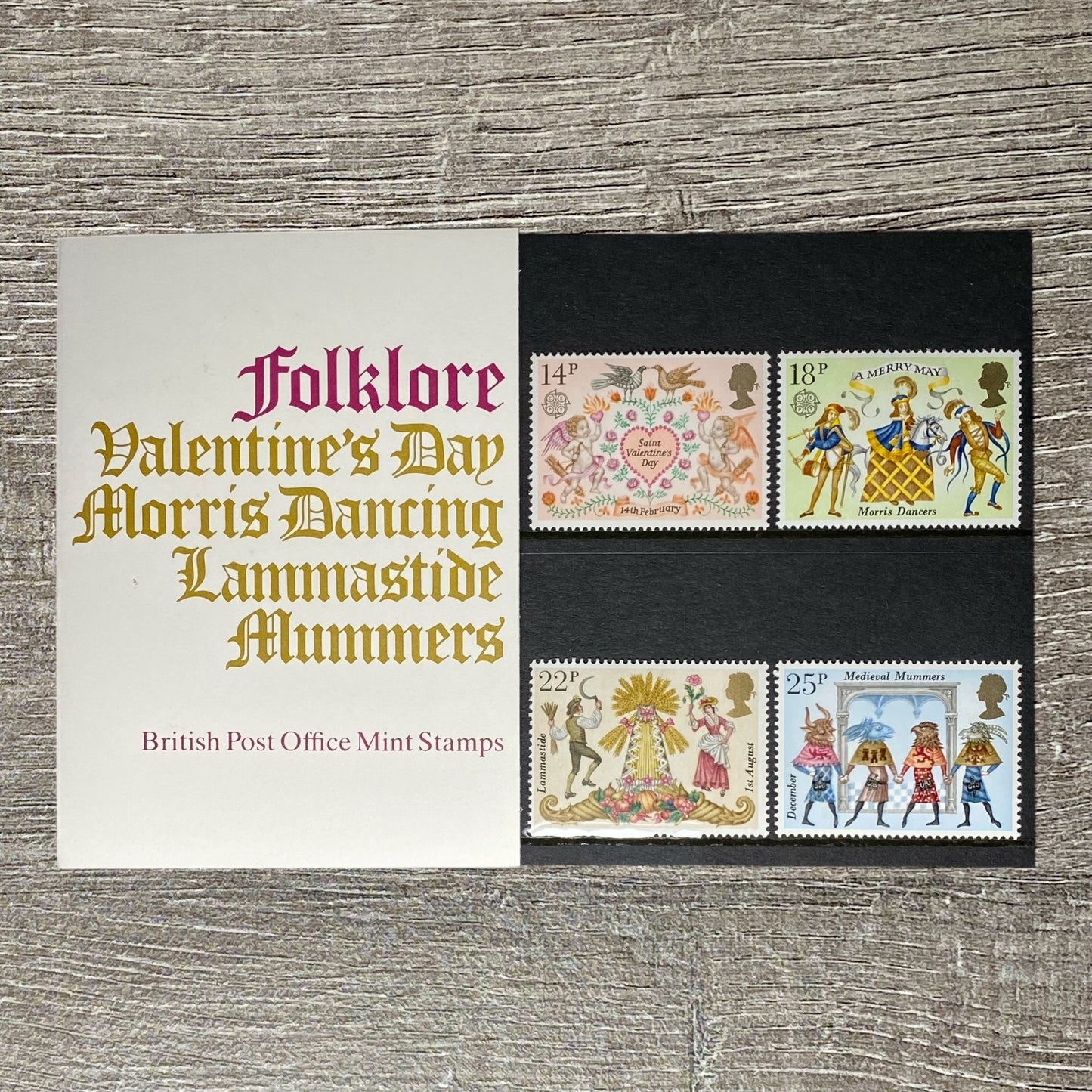 GB QEII 1981 Post Office Folklore Mint Stamps Presentation Pack Set No. 124 MNH