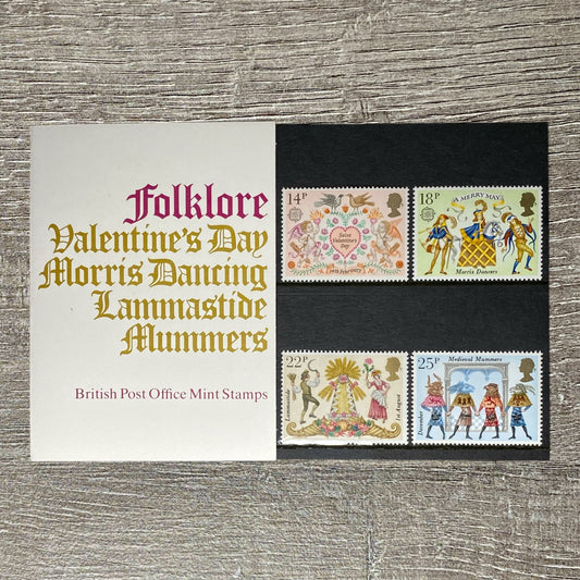 GB QEII 1981 Post Office Folklore Mint Stamps Presentation Pack Set No. 124 MNH