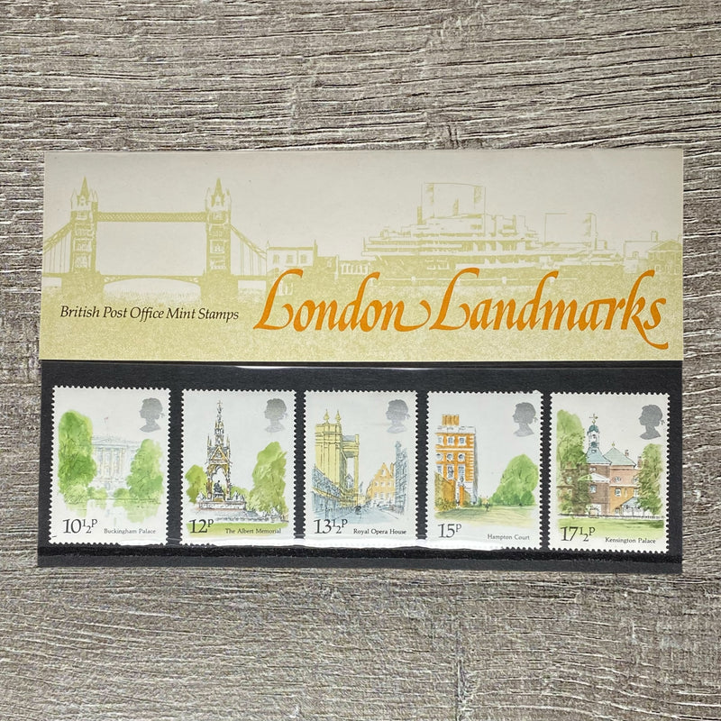 GB QEII 1980 Post Office London Landmarks Mint Stamps Presentation Pack No. 118