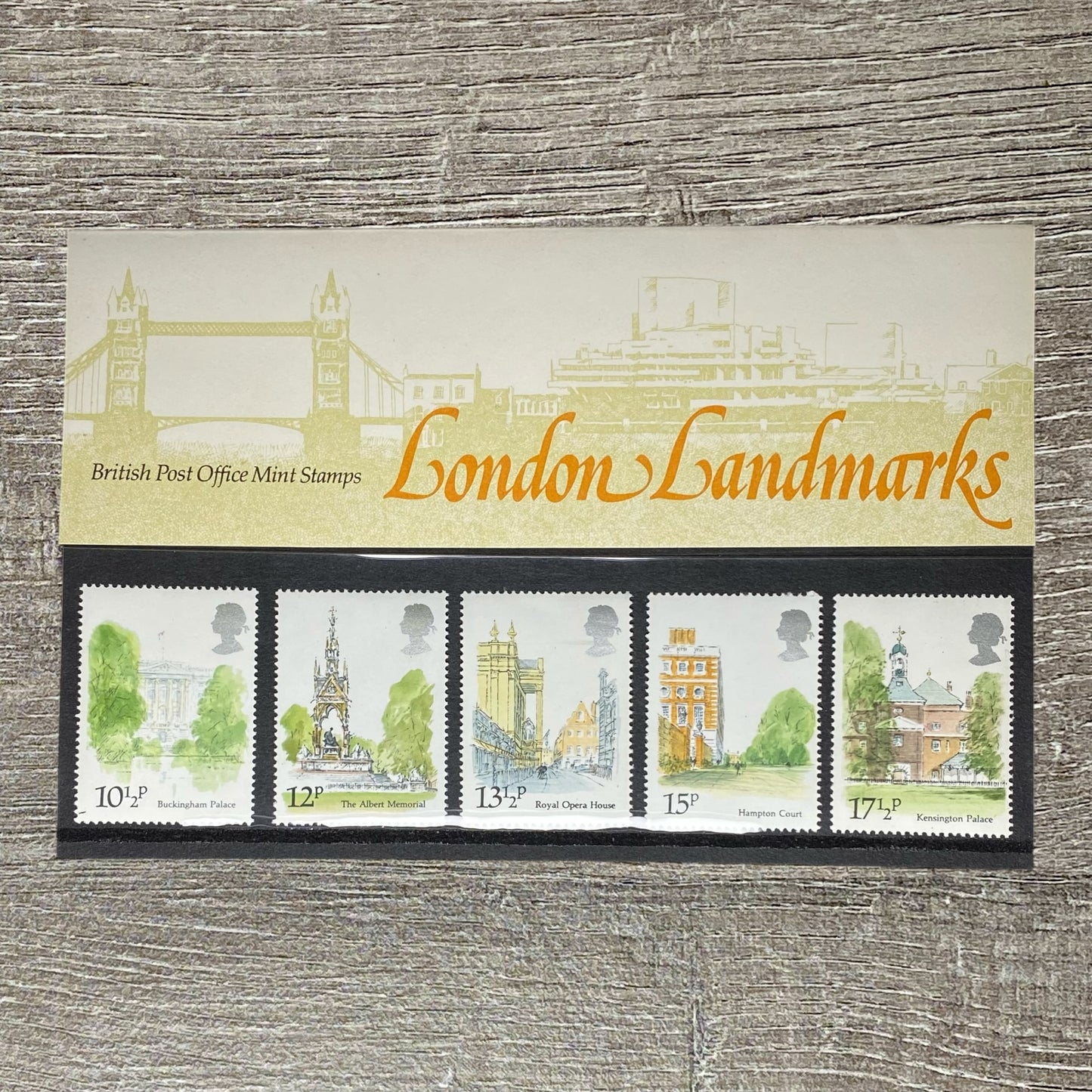 GB QEII 1980 Post Office London Landmarks Mint Stamps Presentation Pack No. 118