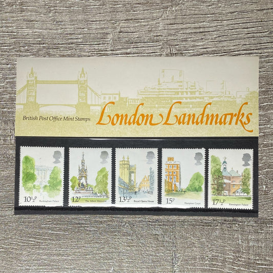 GB QEII 1980 Post Office London Landmarks Mint Stamps Presentation Pack No. 118