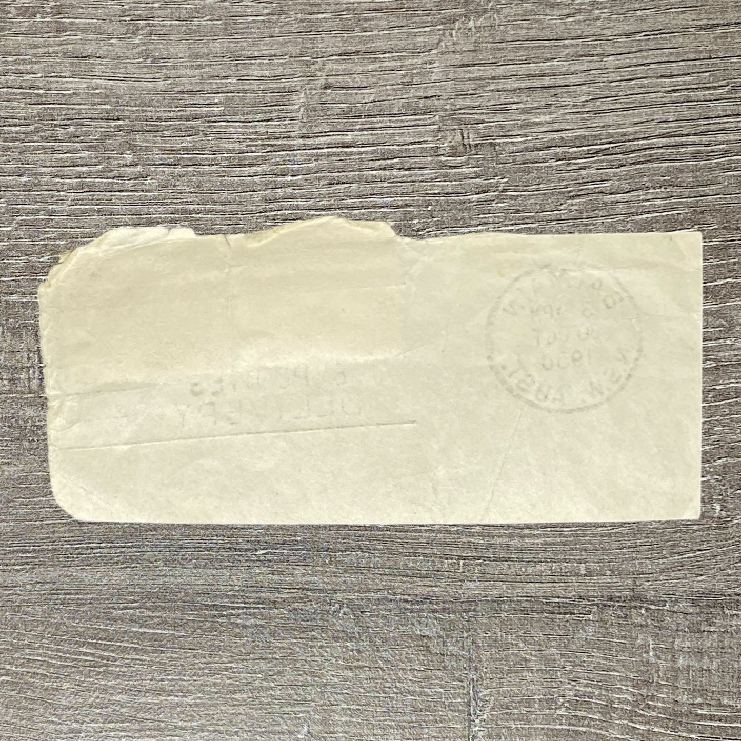 1950 Private Expedites Postal Cut Out Australia Balmain 2x 9d Platypus SG 191