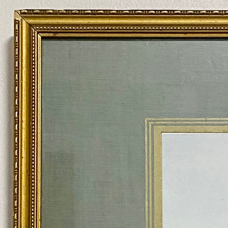 Vintage Ville d'Avray Art Print Picture By Jean Baptiste Camille Corot Framed