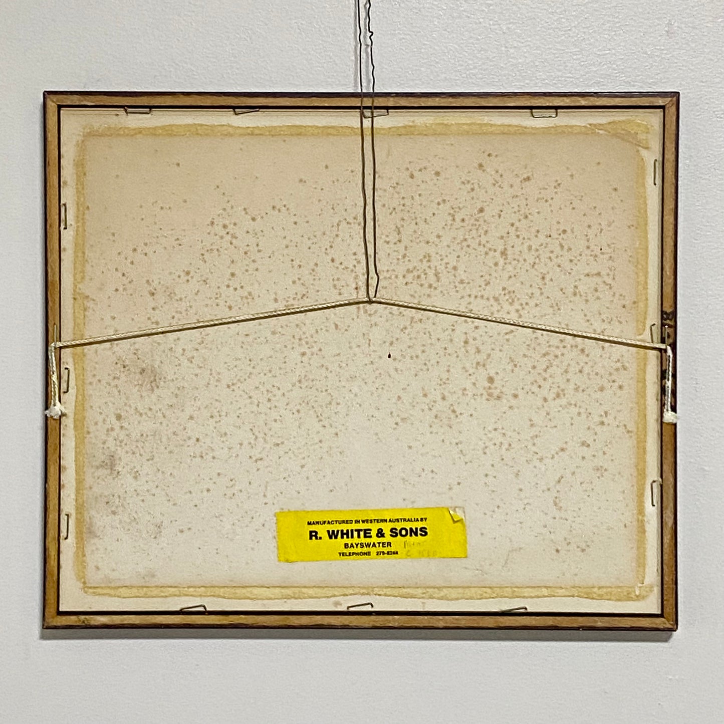 Australian Shepherd's Hut John Skinner Prout Engraving Print c1860 Framed Glazed