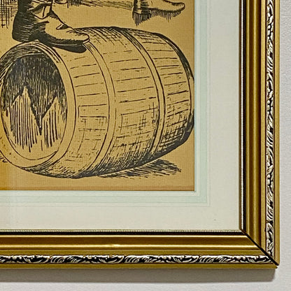 Vintage Steadfast Shand Mason Drawing Limited Ed No.7 /300 T G Brown 1985 Framed
