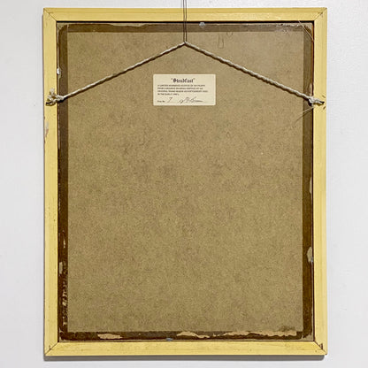 Vintage Steadfast Shand Mason Drawing Limited Ed No.7 /300 T G Brown 1985 Framed