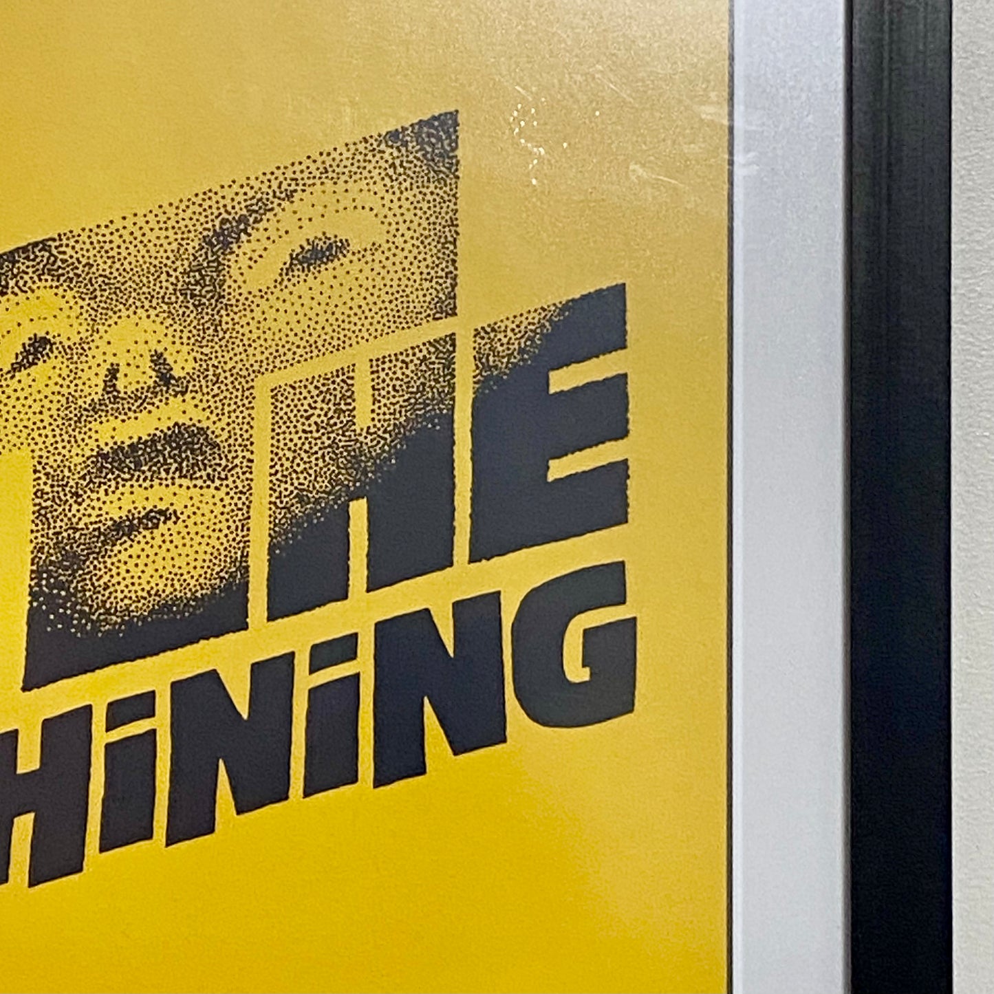 Vintage The Shining Horror Film Promotional Poster Official Warner Bros Plaque