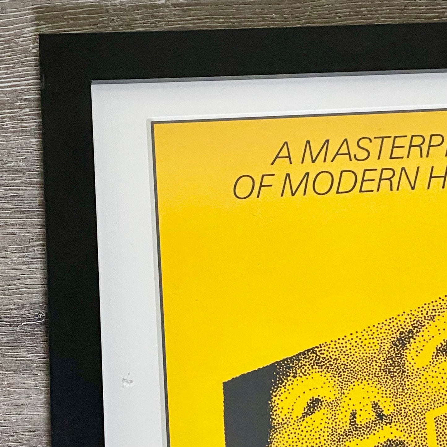 Vintage The Shining Horror Film Promotional Poster Official Warner Bros Plaque