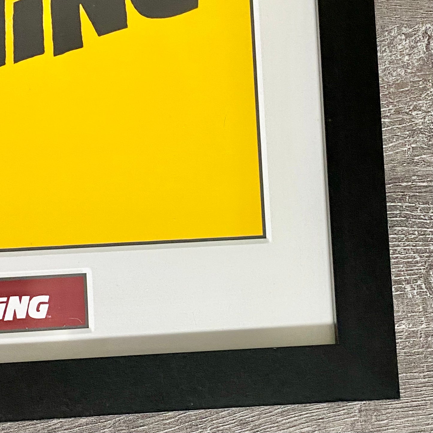 Vintage The Shining Horror Film Promotional Poster Official Warner Bros Plaque