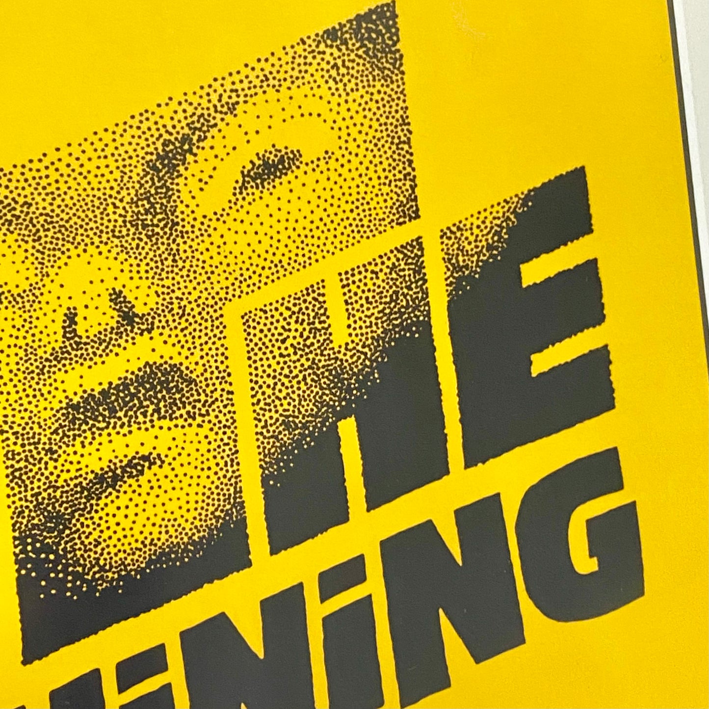 Vintage The Shining Horror Film Promotional Poster Official Warner Bros Plaque