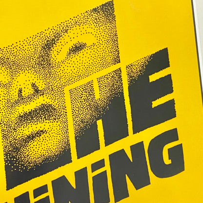 Vintage The Shining Horror Film Promotional Poster Official Warner Bros Plaque