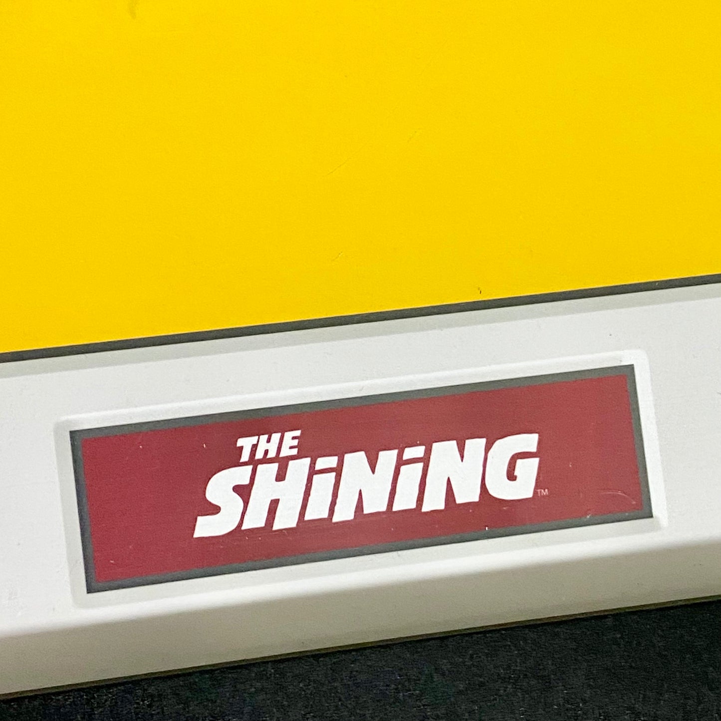 Vintage The Shining Horror Film Promotional Poster Official Warner Bros Plaque