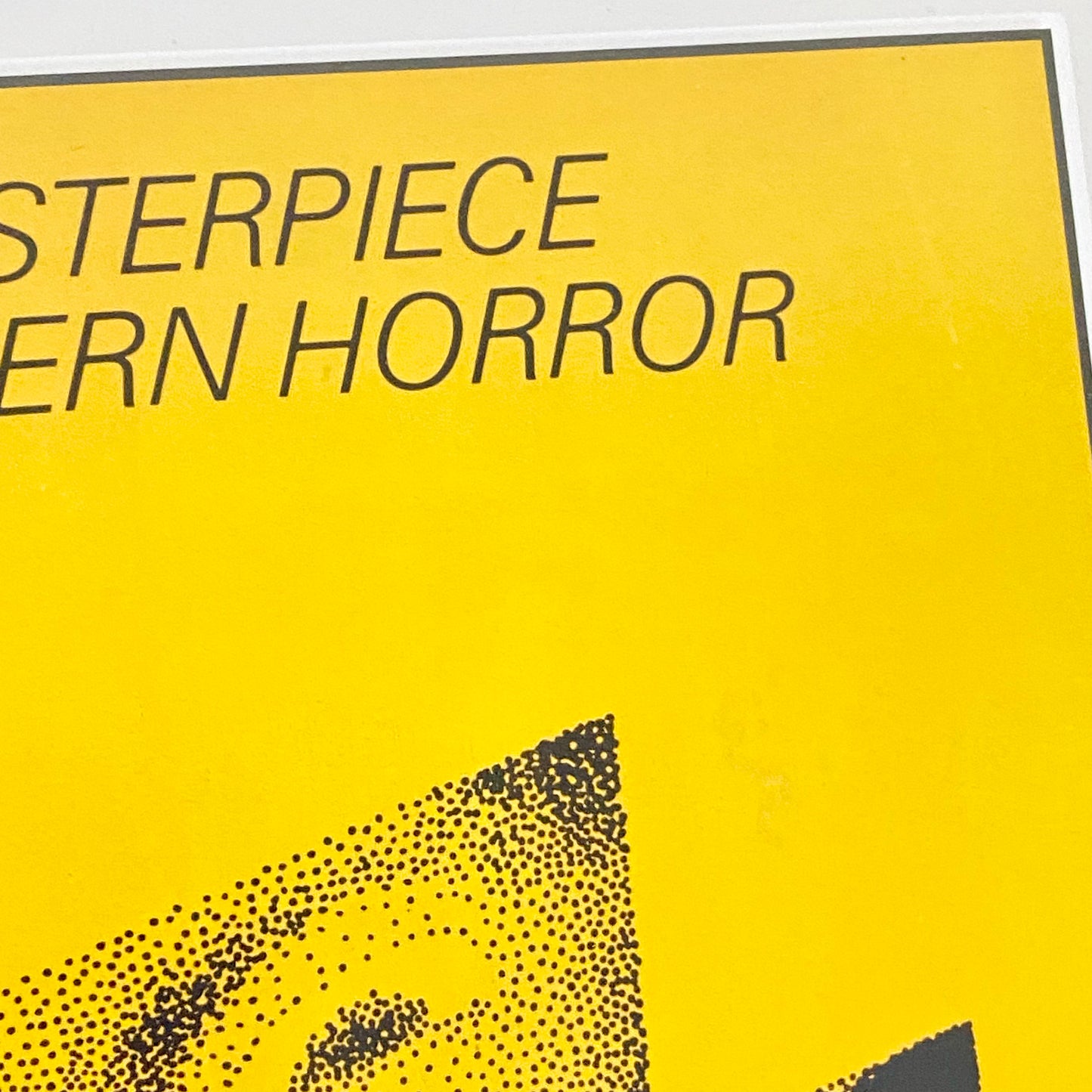 Vintage The Shining Horror Film Promotional Poster Official Warner Bros Plaque