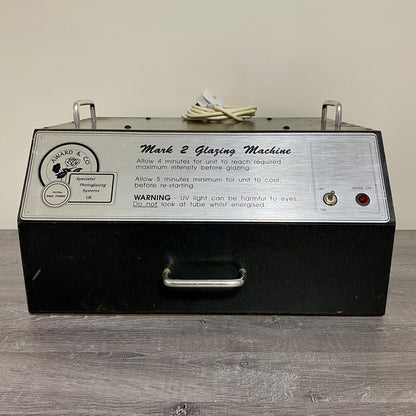 Award & Co Mark 2 Glazing Machine Photoglazing Systems UK Unit No Lamp Very Rare